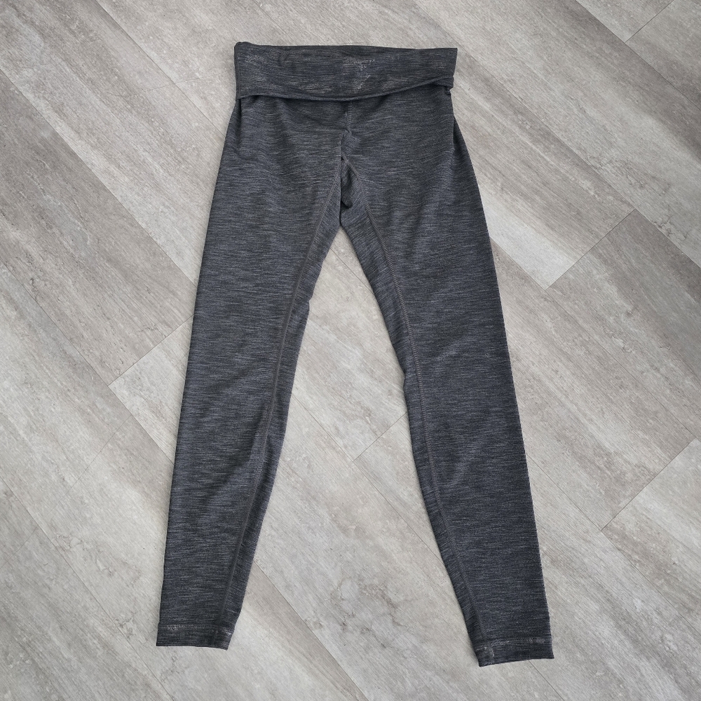 Lululemon Leggings Gray Silver 6